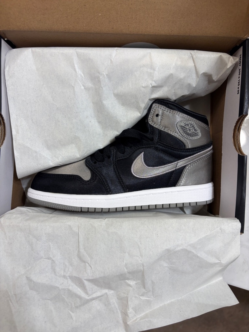 Nike Air Jordan 1 Mid Black and Grey